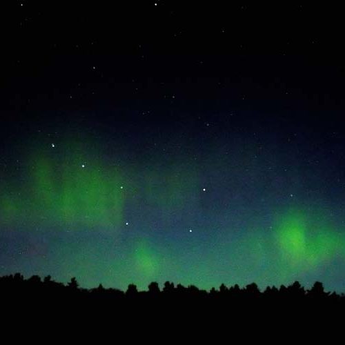 Big Dipper with Aurora