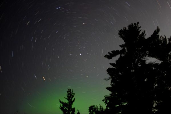 Star trails around Polaris copy
