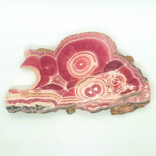 Rhodochrosite Stalactite Slice - Image 2