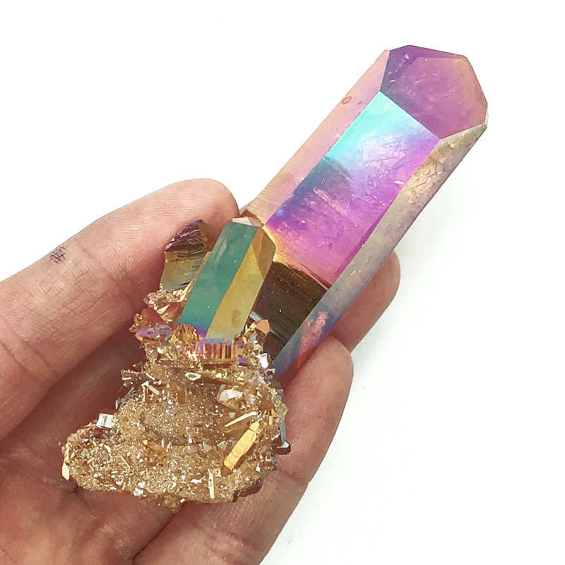 Sunset Aura Quartz - Gifts from the Earth | Geologic