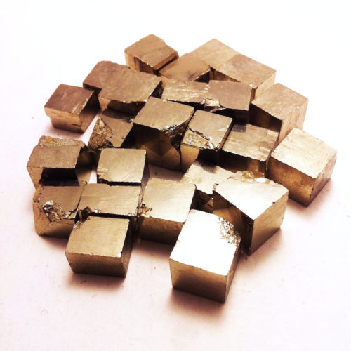 pyrite-cubes