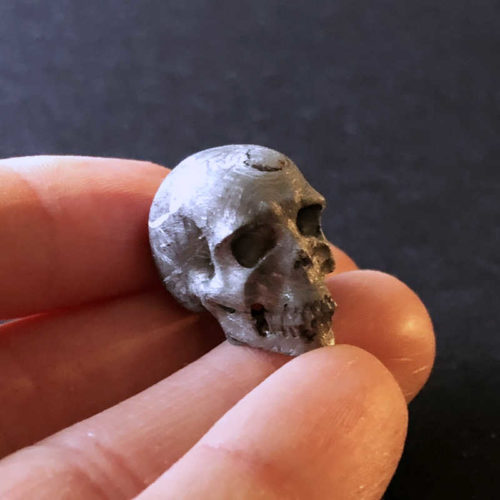 Geologic Gallery Meteorite Skull