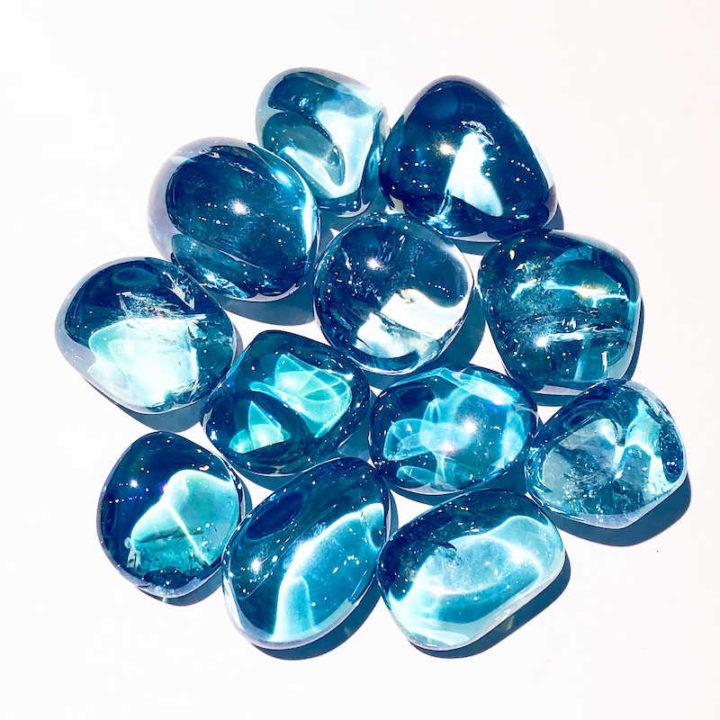 Geologic Gallery Aqua Aura Quartz