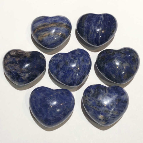 Sodalite Hearts