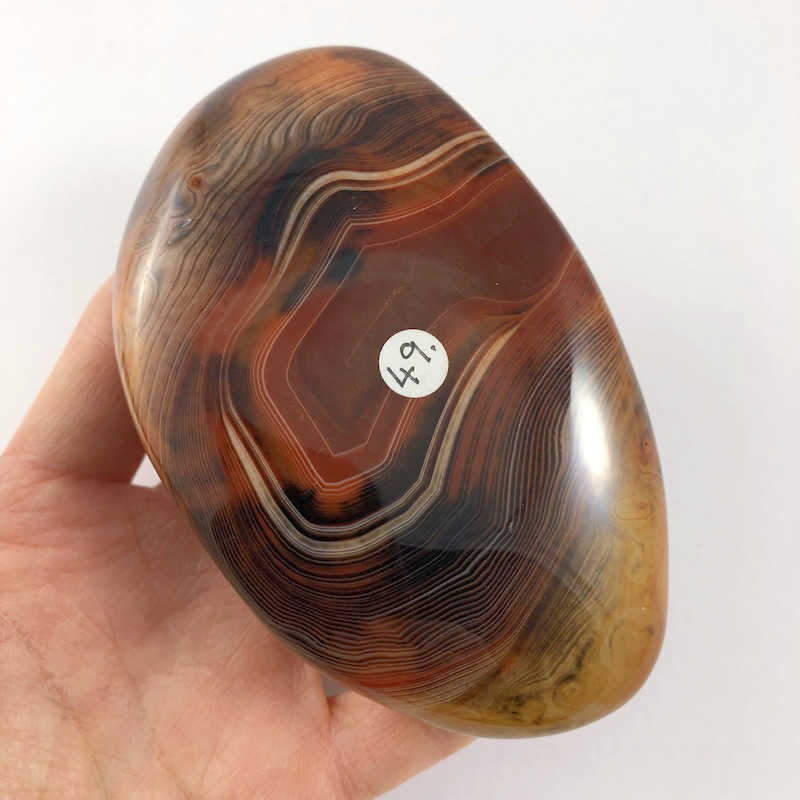 Sardonyx Banded Agate Pebble - Gifts from the Earth | Geologic