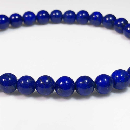 Lapis Lazuli Bead Bracelet 6mm