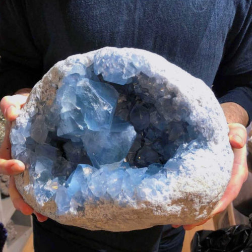 Geologic Gallery Celestite Cluster