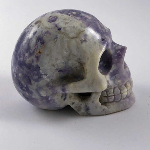 Lavender Opal skull - Image 4