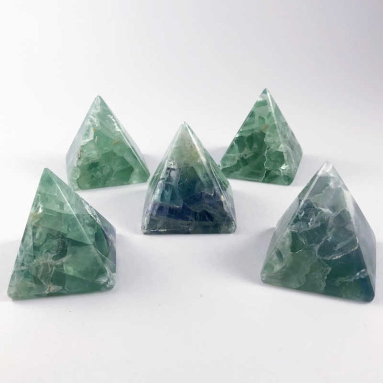 Fluorite Pyramid - Gifts from the Earth | Geologic