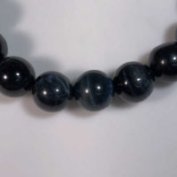 Geologic Gallery blue tiger eye bracelet