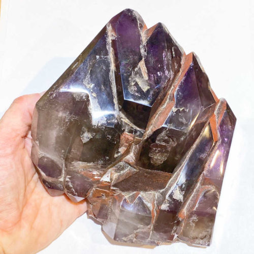Amethyst + Smoky Quartz + Quartz Cluster - Image 3