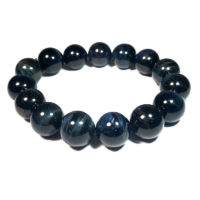 Tiger Eye (Blue) Bead Bracelet 14mm