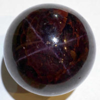 Star Garnet Sphere