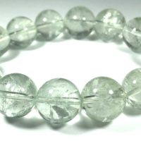 Amethyst (Green) aka Prasiolite Bead Bracelet 13mm