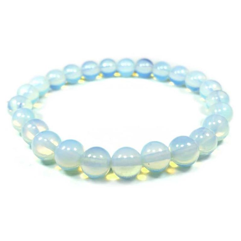 Opalite Bead Bracelet 8mm - Gifts from the Earth | Geologic