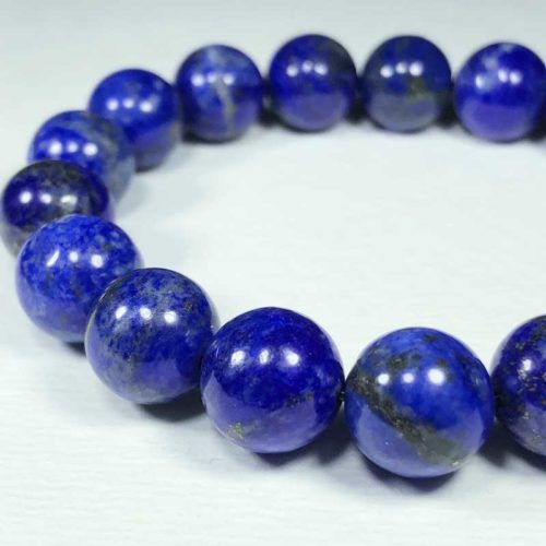 Lapis Lazuli Bead Bracelet 10mm