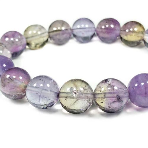 Ametrine Bead Bracelet 11mm