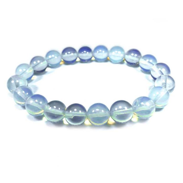 Opalite Bead Bracelet 10mm - Gifts from the Earth | Geologic