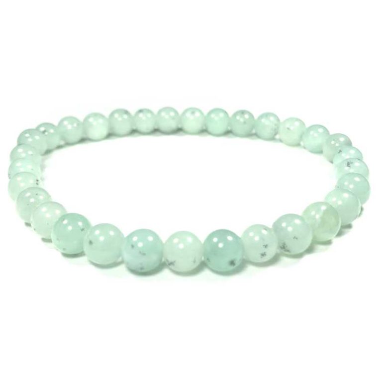 Chrysoprase Bead Bracelet 6mm - Gifts from the Earth | Geologic